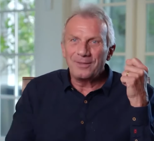 Joe Montana tells the story of how he used to call his wife from every stadium.