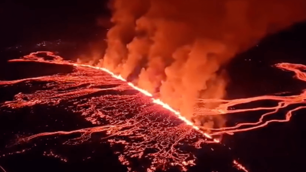 Iceland volcano