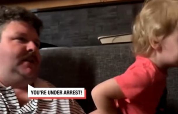 Dad’s Hilarious Solution To Stop Toddler’s Tantrum Has Everyone Cracking Up — Including Her&excl;