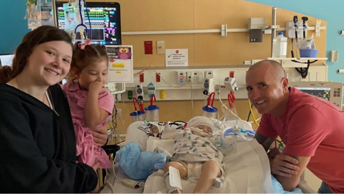 Sheriff's Deputy Reunites With Baby He Saved After Car Crash, "He's Our ...