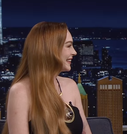 lindsay lohan on jimmy fallon