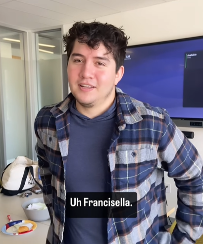 A man suggests Francisella as a baby name.