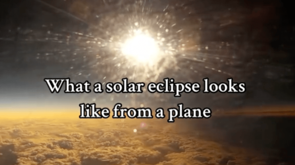 Solar Eclipse Plane