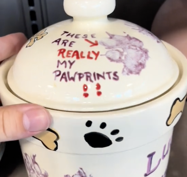 lucy jar at goodwill
