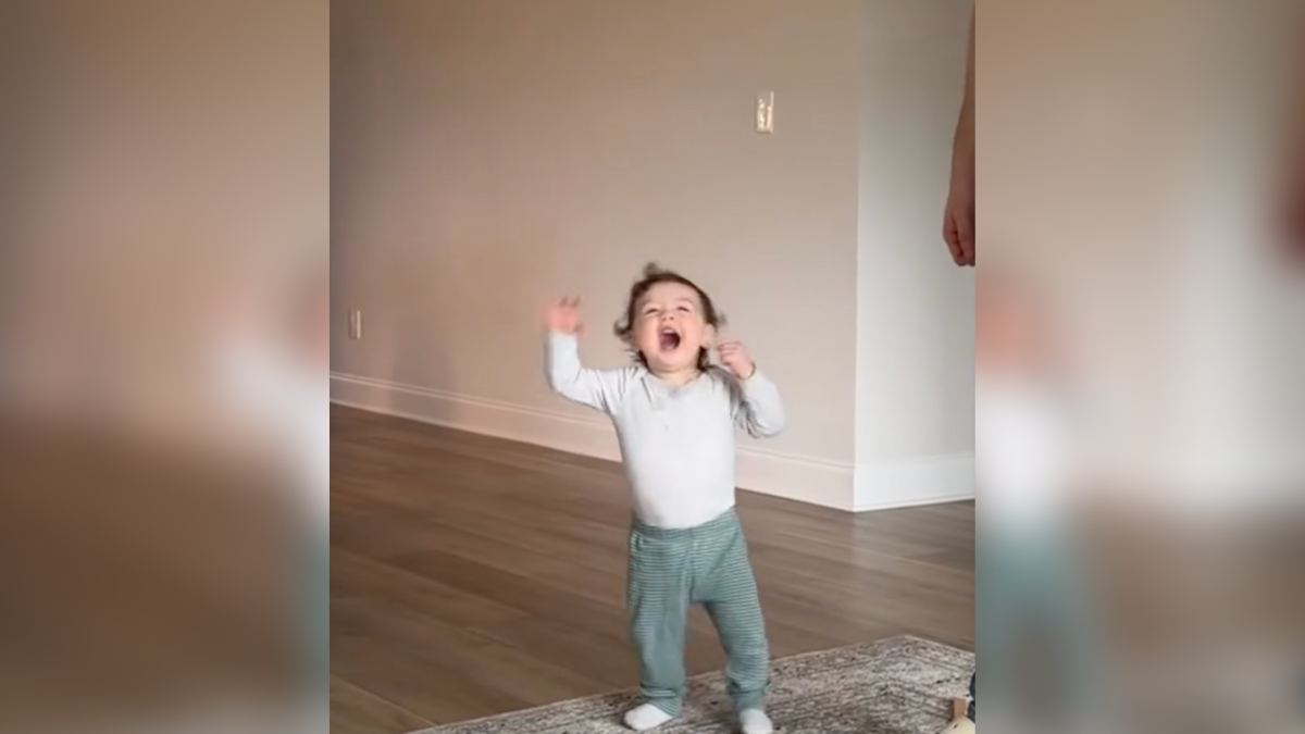 Parents Try To Teach Their Toddler To Jump—His Attempts Go Viral