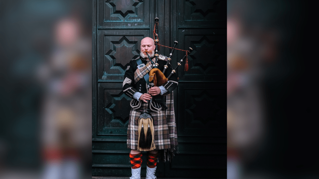 senior prank bagpipes
