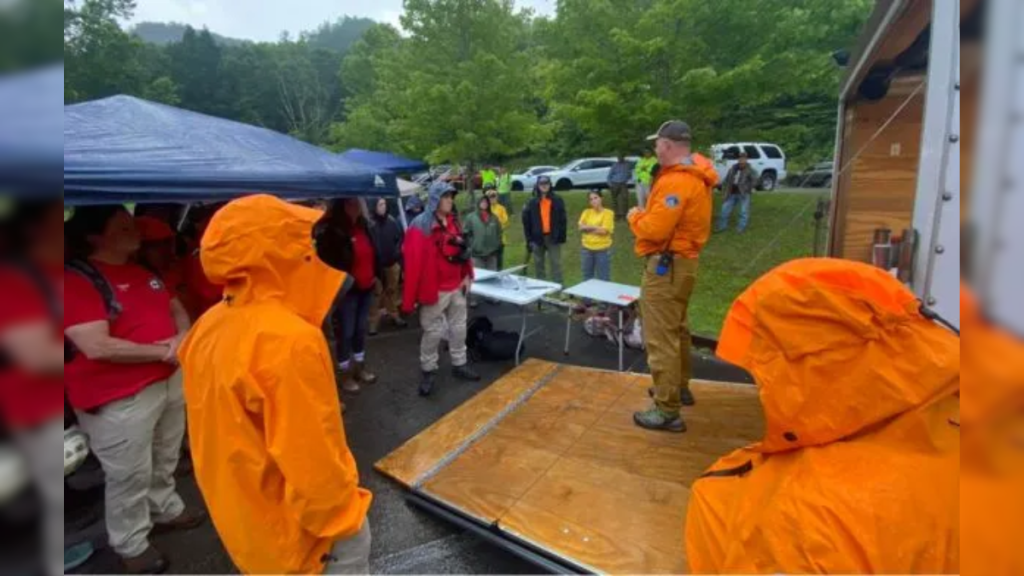 search for missing hiker