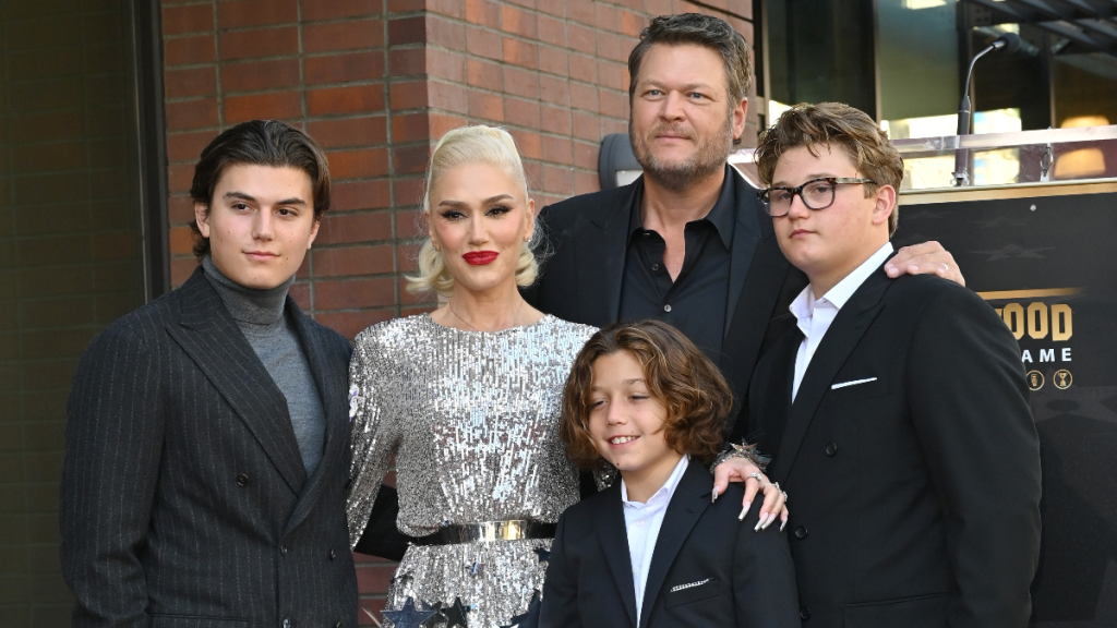 Blake Shelton Stepsons