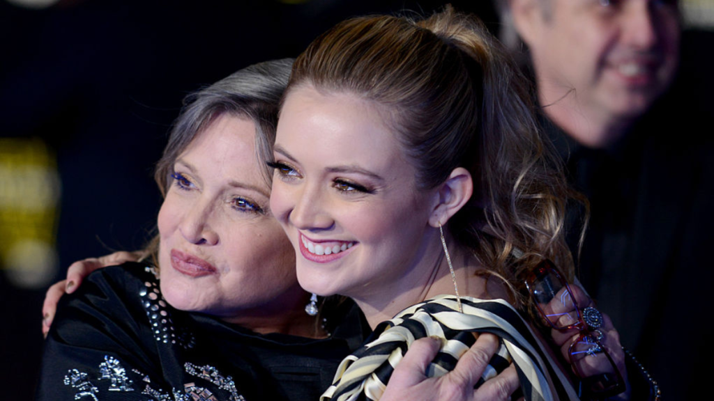 Billie Lourd Carrie Fisher