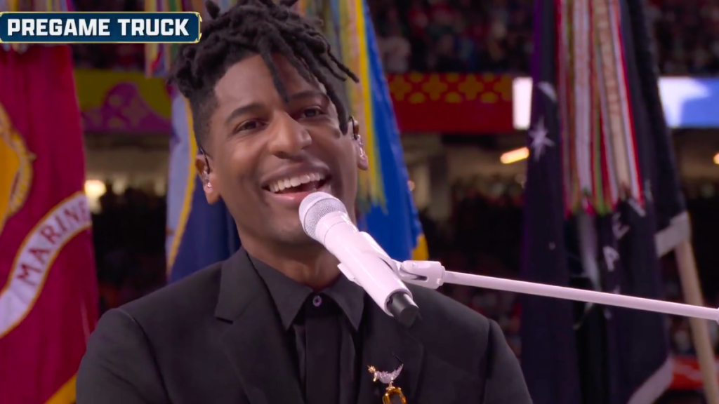 Jon Batiste National anthem