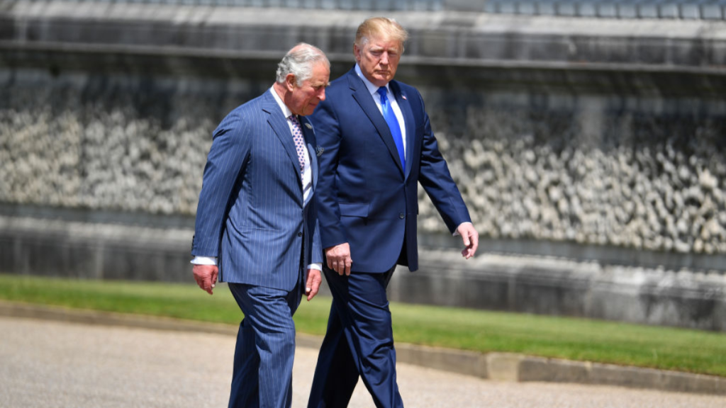King Charles Donald Trump