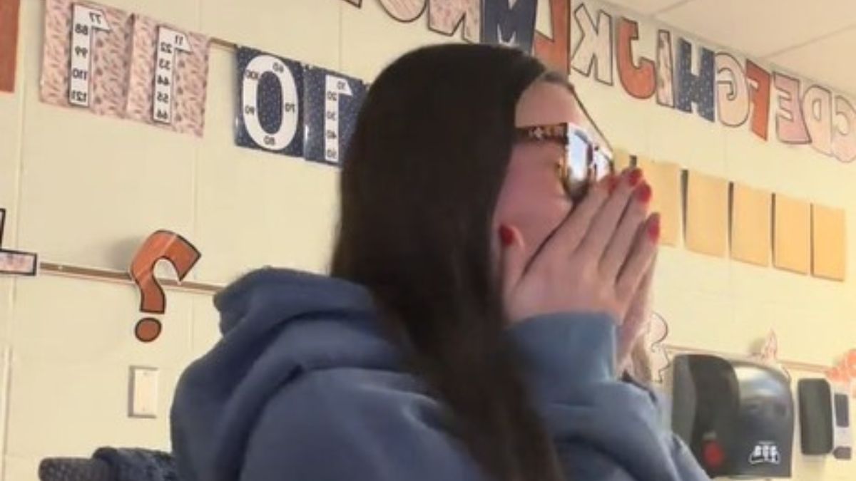 Teacher Channels Her Inner Child With Silly Prank On Students – InspireMore