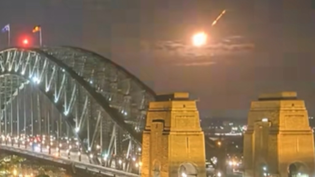 Massive Meteor Captured Flaring Across The Night Sky In Breathtaking Clip