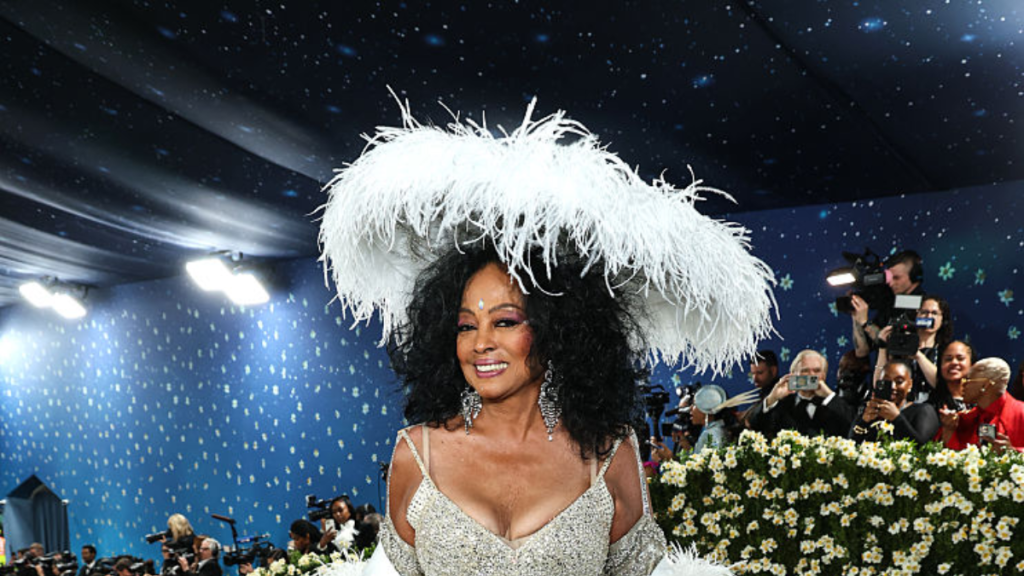 Diana Ross met gala