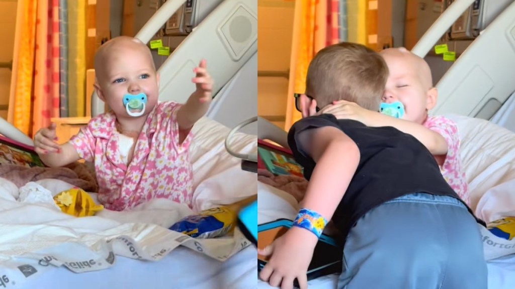 The Internet Is Sobbing Over Siblings’ Emotional Reunion During Chemotherapy