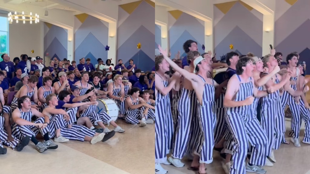 High School Erupts with Love When Alum Gets Drafted into the NFL