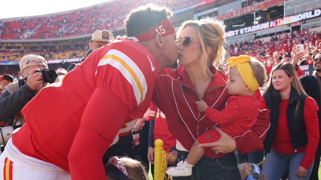 Patrick and Brittany Mahomes