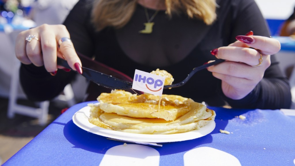 IHOP Pumpkin Cheesecake