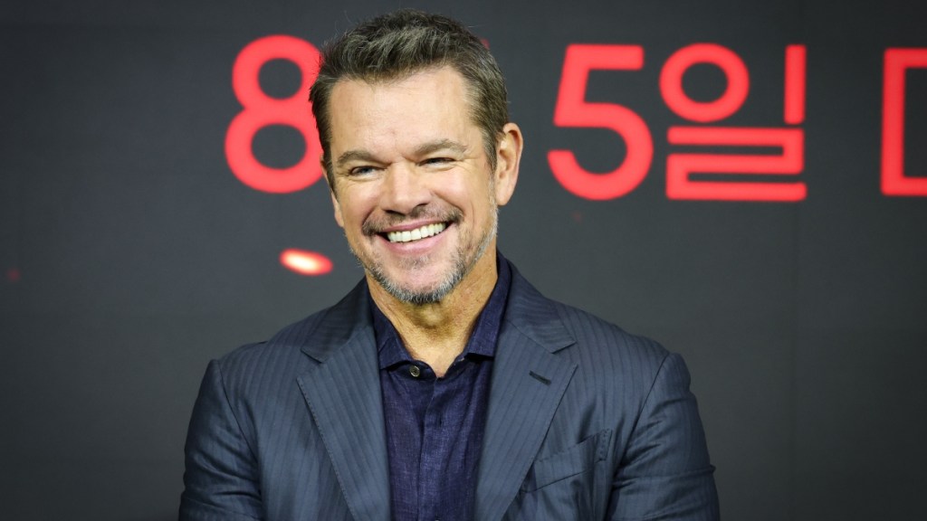 Matt Damon Disneyland