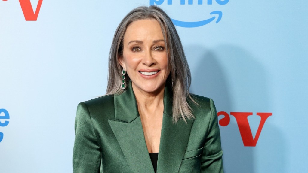 Patricia Heaton Drinking